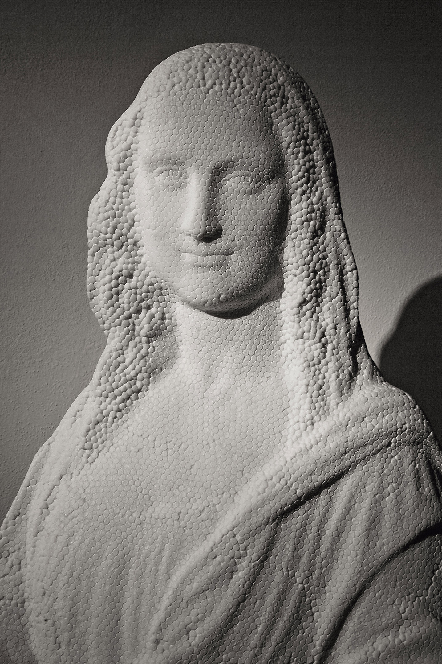 Souvenir Gioconda punk fabio viale poggiali forconi sculpture mona lisa