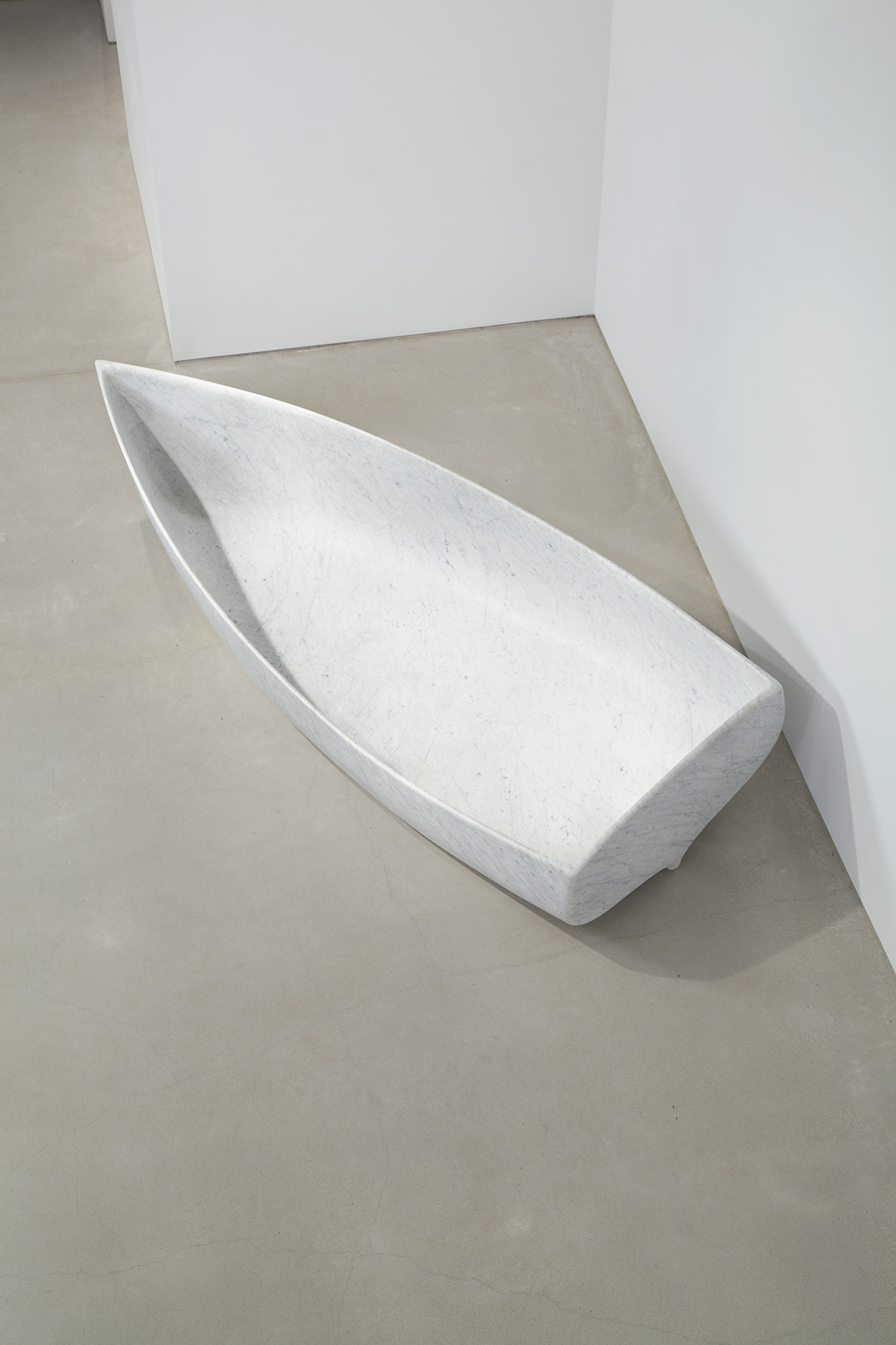 ahgalla fabio viale marmo marble sperone westwater sculpture boat